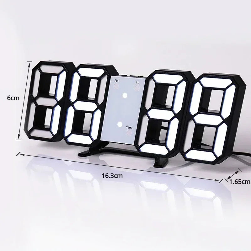HaloGlow LED Wall Clock